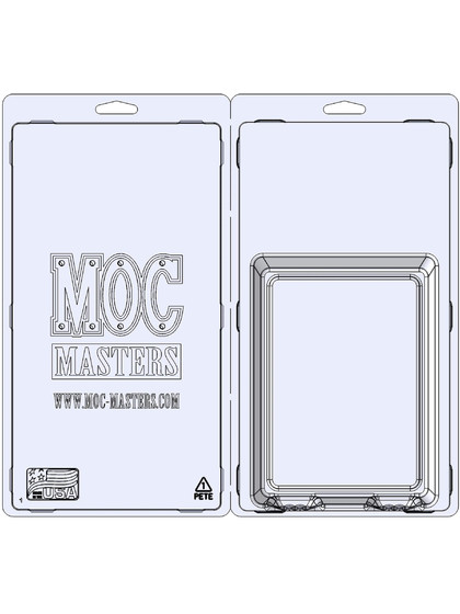 MOC Masters - 5.5" UV Action Figure Protective Clamshell