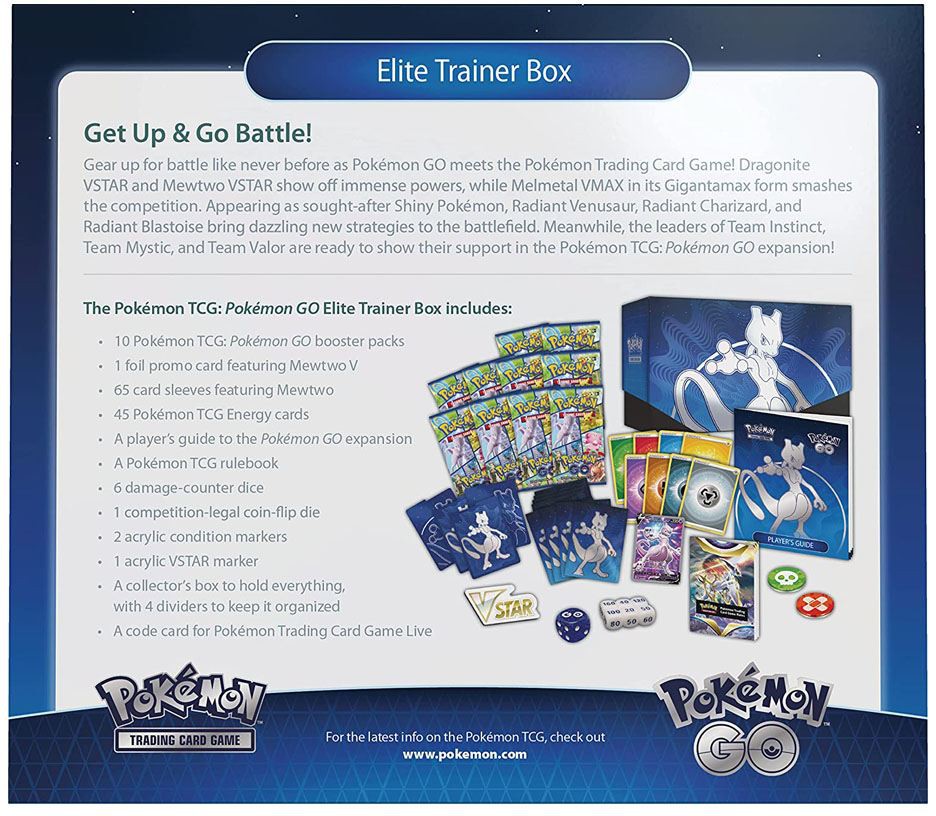 Pokémon TCG Pokémon GO Elite Trainer Box Heromic.fi