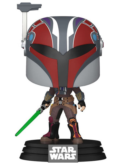 Funko POP! Star Wars: Ahsoka Season 3 - Sabine Wren - DAMAGED PACKAGING