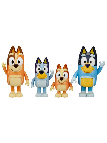 Bluey Figures 4-Pack