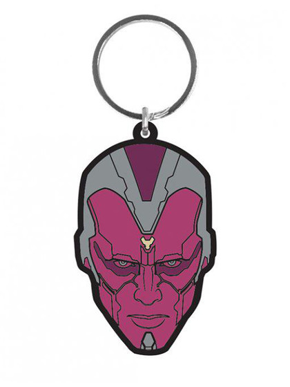 Avengers Age of Ultron - Vision Rubber Keychain