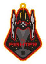 Star Wars: Episode VII - Tie Fighter Rubber Keychain