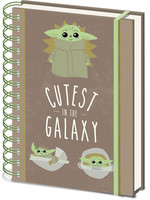 Star Wars: The Mandalorian - Cutest In The Galaxy Wiro Notebook A5