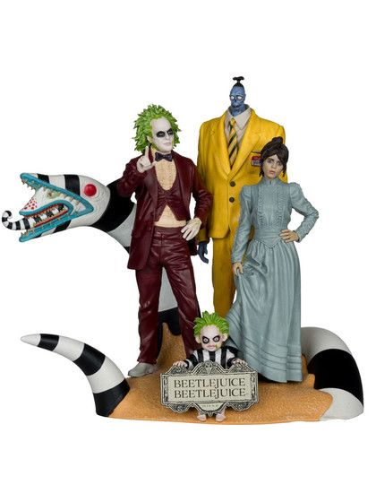 Movie Maniacs: Beetlejuice Beetlejuice - Beetlejuice, Astrid, Bob the Shrinker and Baby Beetlejuice