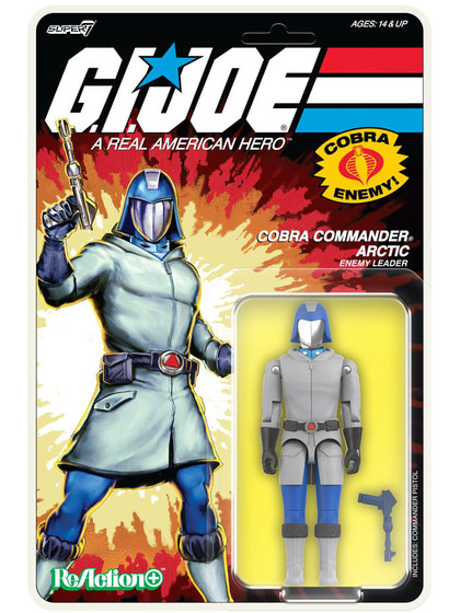 GI Joe - Arctic Cobra Commander (Cartoon) - ReAction+