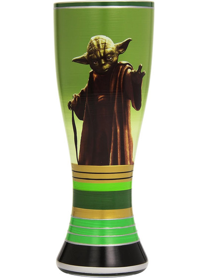 Star Wars - Yoda Hand Painted Glass (591ml)