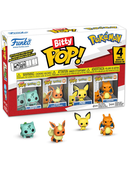 Funko Bitty POP! Pokémon 4-Pack Series 3