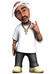 Tupac Shakur Comics Minix Figure