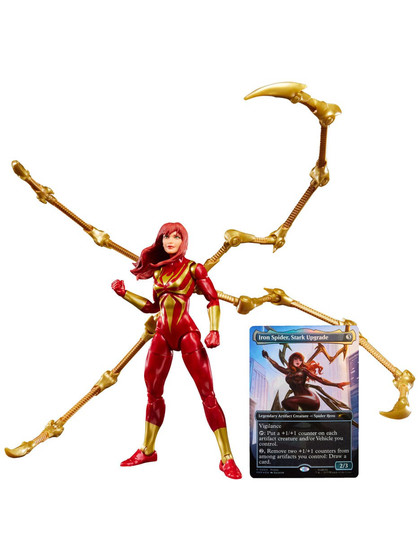 Marvel Legends: Magic The Gathering - Mary Jane Watson (Iron Spider) (Exclusive Foil Card Included)