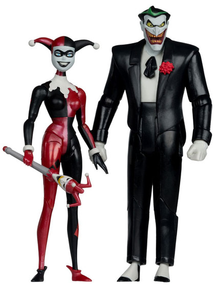 DC Direct Batman: The Animated Series - Harley Quinn & The Joker (Mad Love) (Gold Label)