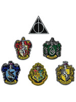 Harry Potter - House Crests Patches 6-Pack