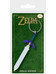Legend of Zelda - Master Sword Rubber Keychain
