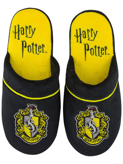 Harry Potter - Hufflepuff Slippers Black