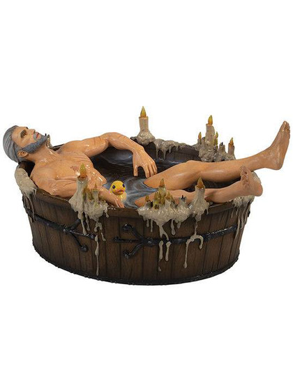 Witcher 3 - Geralt in the Bath Statue