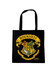 Harry Potter - Hogwarts Logo Black Tote Bag