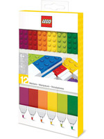 LEGO - Felt Tip Pens 12-Pack (Bricks)