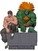 Street Fighter - Fei & Blanka PVC Statues - 1/8