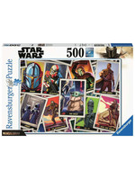 Star Wars: The Mandalorian - Trading Cards Puzzle