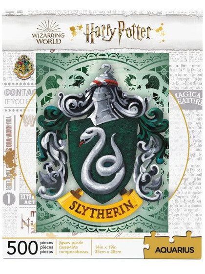 Harry Potter - Slytherin Crest Jigsaw Puzzle (500 pieces)