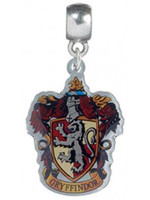 Harry Potter - Gryffindor Crest Slider Charm (Silver Plated)