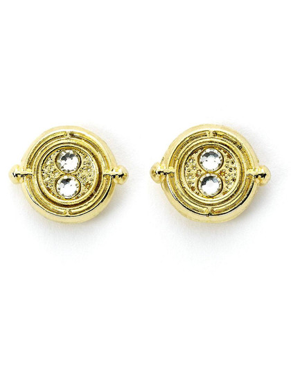 Harry Potter - Time Turner Stud Earrings (gold plated)