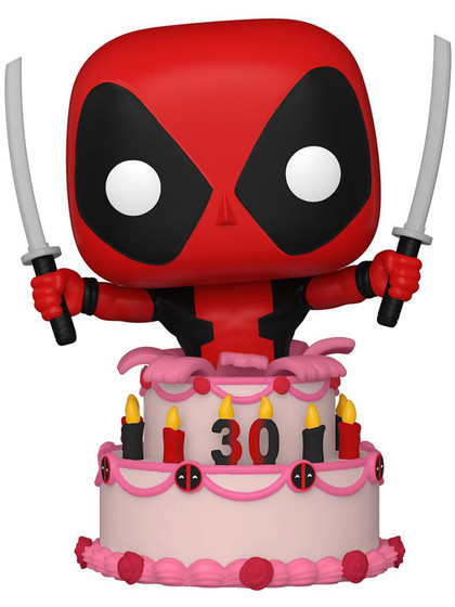 Funko POP! Marvel: Deadpool (30th Anniversary) - Deadpool in Cake