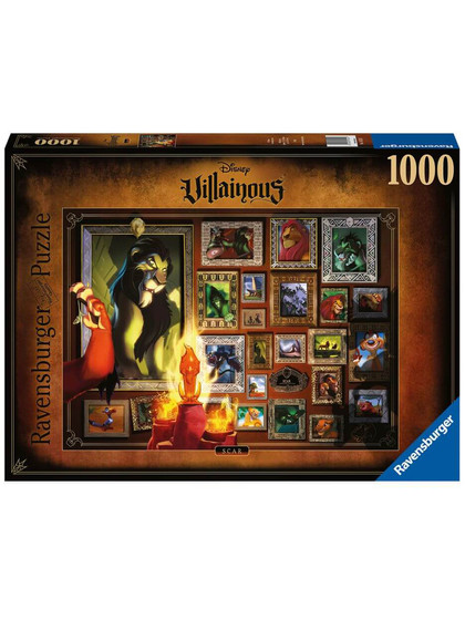 Disney Villainous - Lion King Scar Jigsaw Puzzle (1000 pieces)