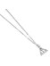 Harry Potter - Deathly Hallows Pendant & Necklace (silver plated)