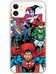 DC Comics - Justice League Transparent Phone Case