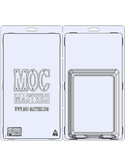 MOC Masters - 5.5" UV Action Figure Protective Clamshell - 43 Pack