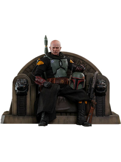 Star Wars The Mandalorian - Boba Fett (Repaint Armor) and Throne - 1/6