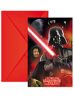 Star Wars - Darth Vader Party Invitations 6-Pack