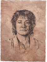 The Hobbit - Bilbo Baggins Art Print Portrait