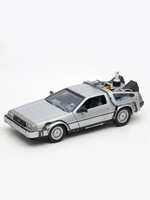 Back to the Future II  - '81 Delorean LK Coupe Fly Wheel Diecast Model - 1/24