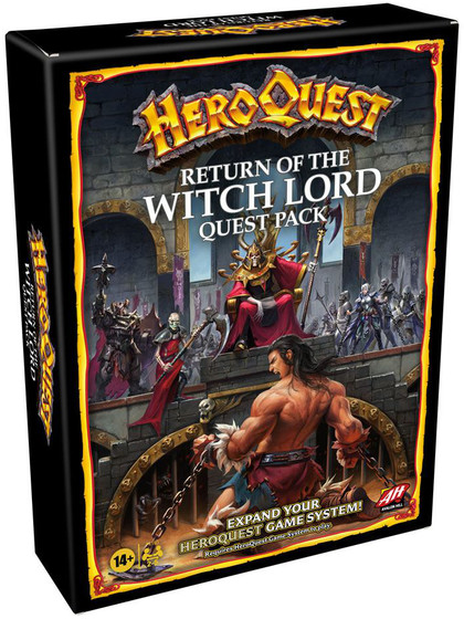 HeroQuest Board Game Expansion - Return of the Witch Lord Quest Pack (English)