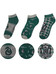 Harry Potter - Slytherin Ankle Socks 3-Pack