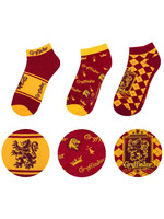 Harry Potter - Gryffindor Ankle Socks 3-Pack