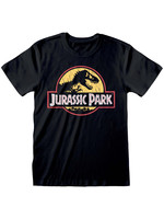 Jurassic Park - Original Logo Distressed T-Shirt