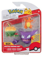 Pokémon - Battle Mini Figures Charmander, Appletun & Haunter