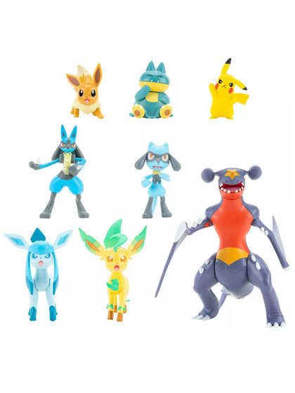 Pokémon - Sinnoh Region Battle Mini Figures 8-Pack