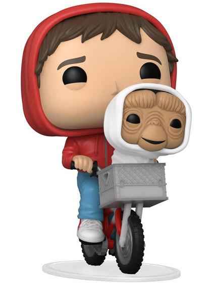 Funko POP! Movies: E.T. the Extra Terrestrial - Elliot with E.T. in Bike Basket