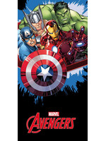 Marvel - Avengers with Logo Towel - 70 x 140 cm