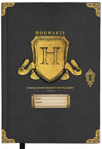 Harry Potter - Hogwarts Shield Notebook A5