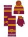 Harry Potter - Beanie & Scarf Set House Gryffindor - 165 cm