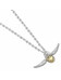 Harry Potter - Golden Snitch Pendant & Necklace (silver plated)