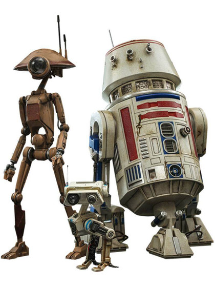 Star Wars - R5-D4, Pit Droid, & BD-72 TMS - 1/6