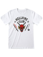 Stranger Things - Hellfire Club Logo White T-Shirt