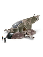 Star Wars Micro Galaxy Squadron - Boba Fett's Starship with Figures