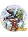 Marvel - Avengers Multicoloured Glossy Wall Clock