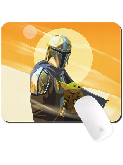 Star Wars - The Mandalorian Sunset Mouse Pad